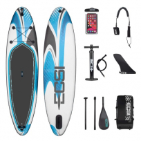 ДОСКА SUP НАДУВНАЯ ECSI MASTER CALM (черный коврик) (10'8"X34"X6")